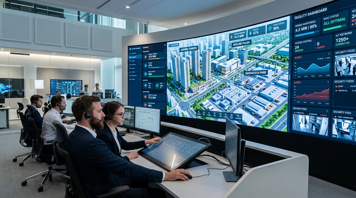 Smart Building, Apartment & Industrial Park Management Platform